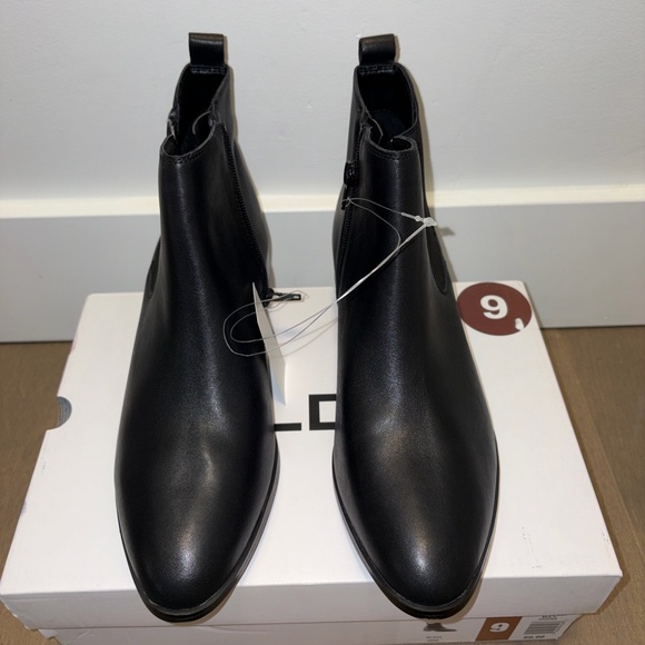 Also Black Leather Ankle Boots - Picture 3 of 4